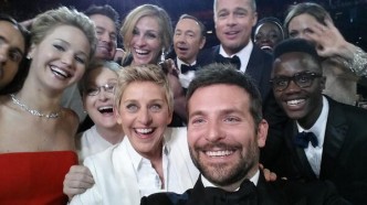 Oscars 2014 y el selfie más famoso